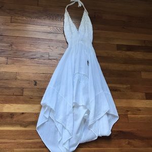 White boutique midi